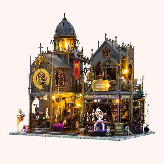 El Castillo Encantado - casita miniatura para armar